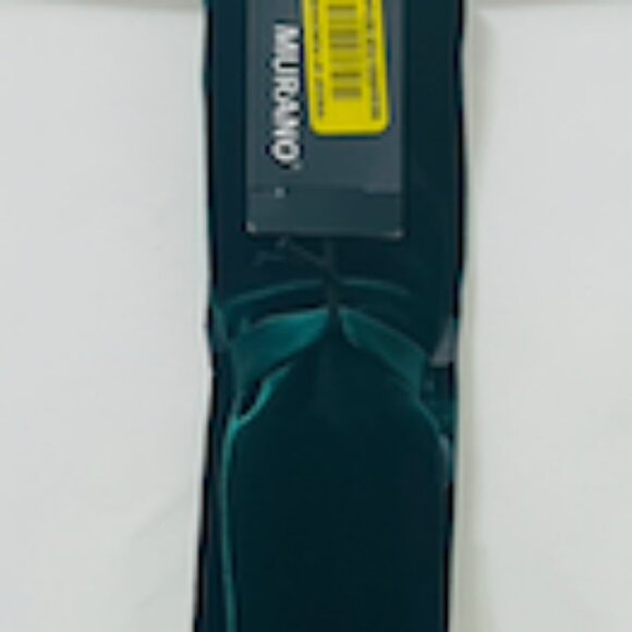 Murano Deep Emerald Green Velvet Solid Tie - Refined yet quietly daring - NWT - Picture 3 of 7